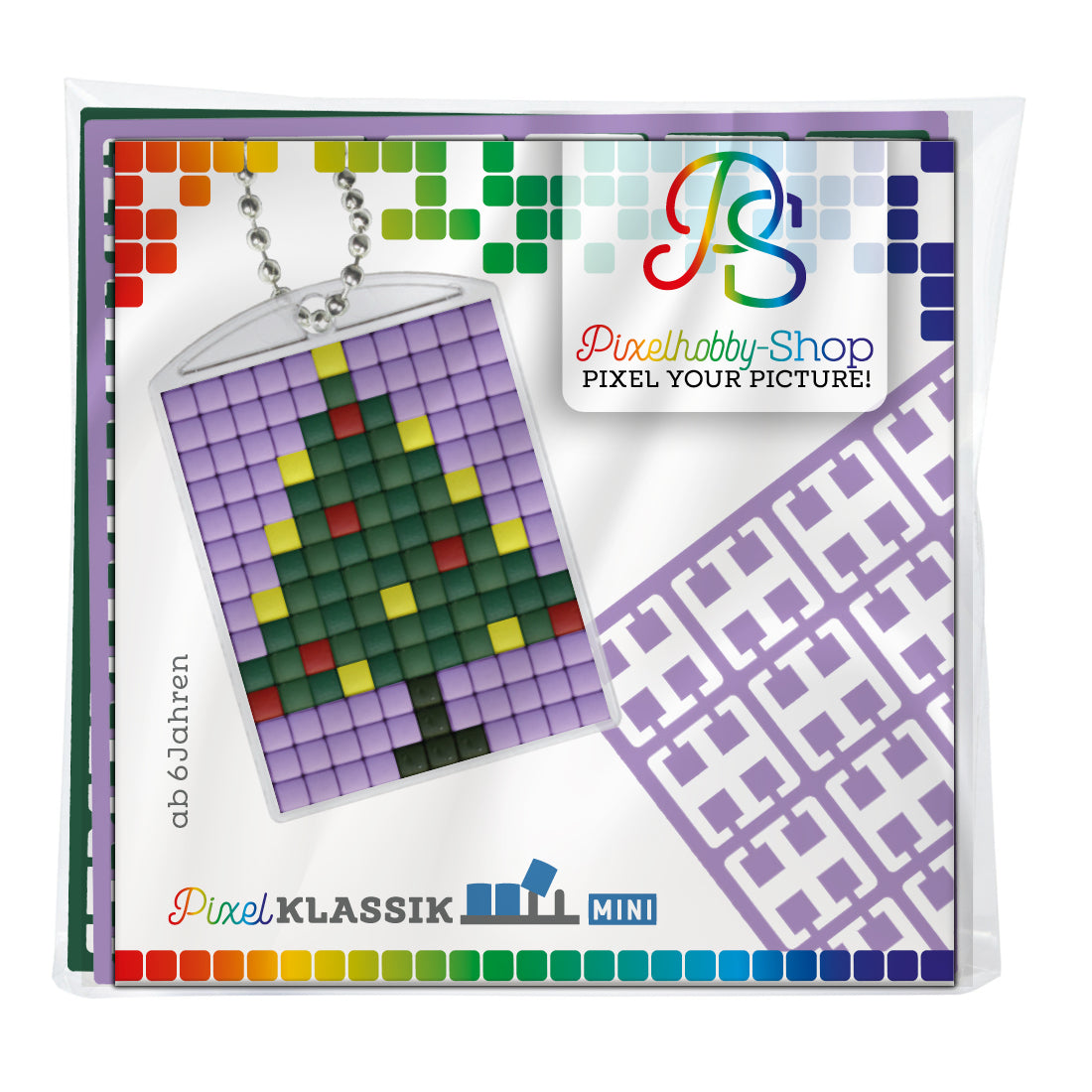 Pixelhobby Medaillon Set - Tannenbaum