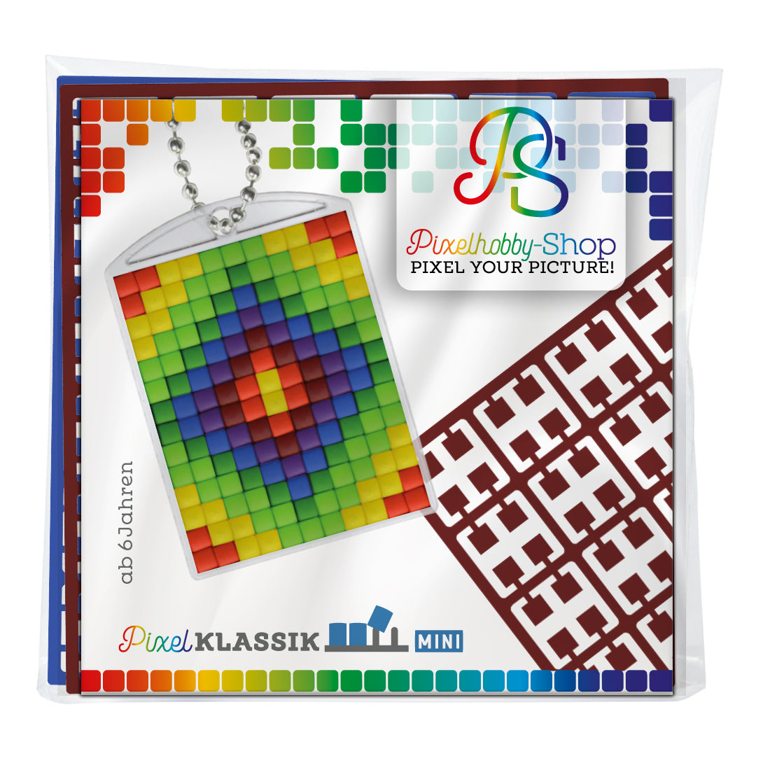 Pixel hobby medallion set - pattern