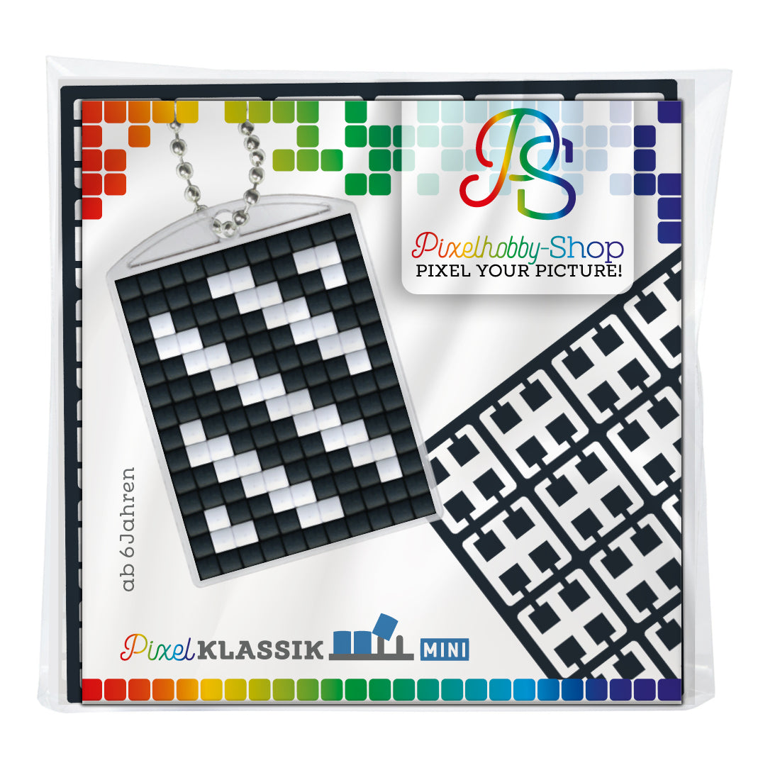 Pixel hobby medallion set - pattern