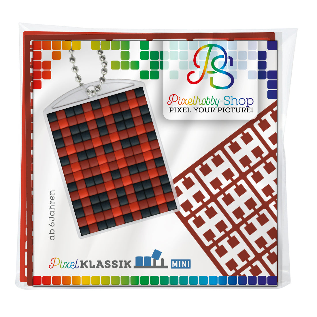 Pixel hobby medallion set - pattern