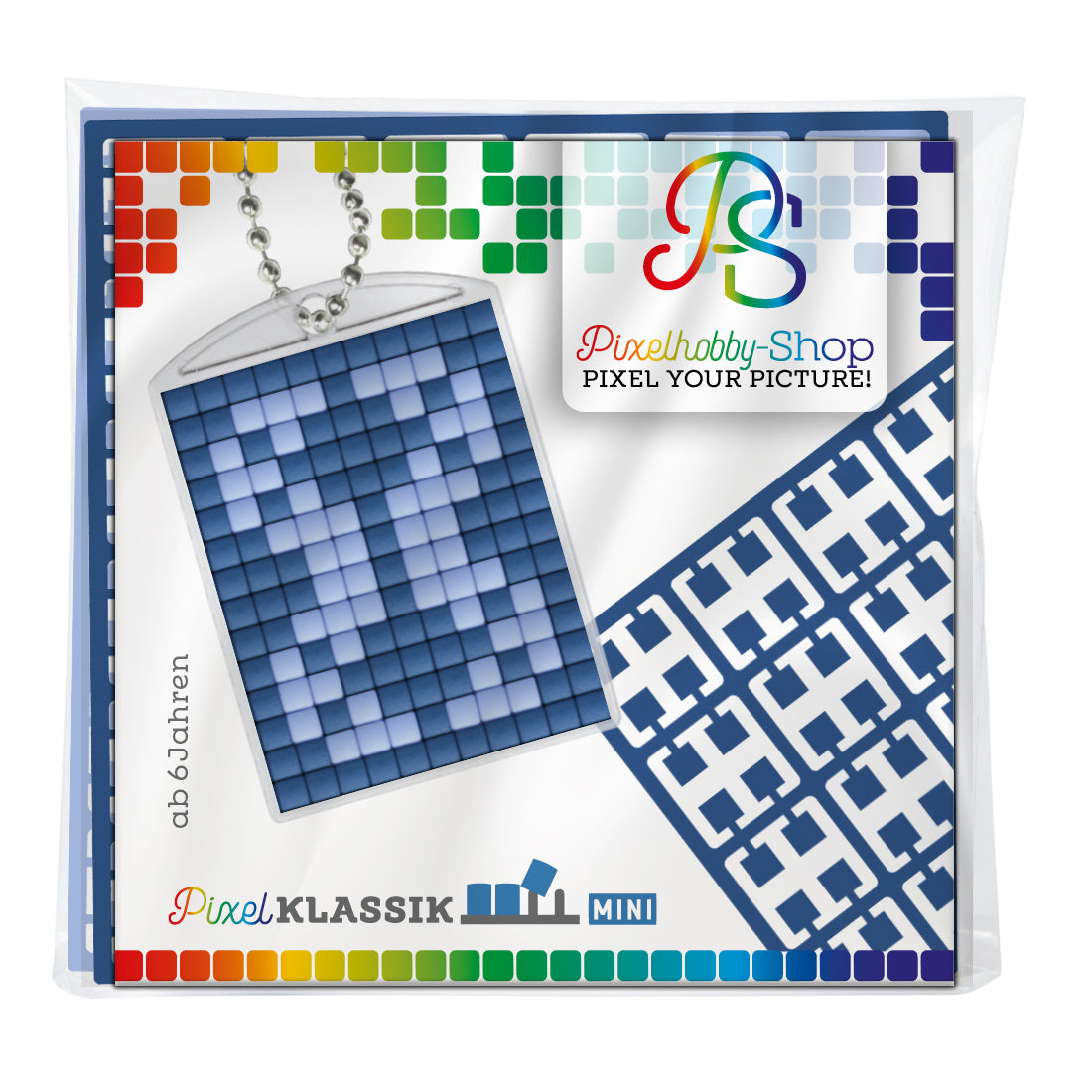 Pixel hobby medallion set - pattern