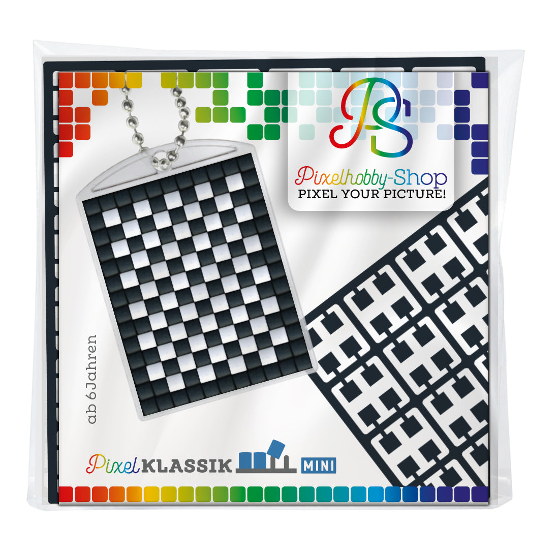 Pixel hobby medallion set - pattern
