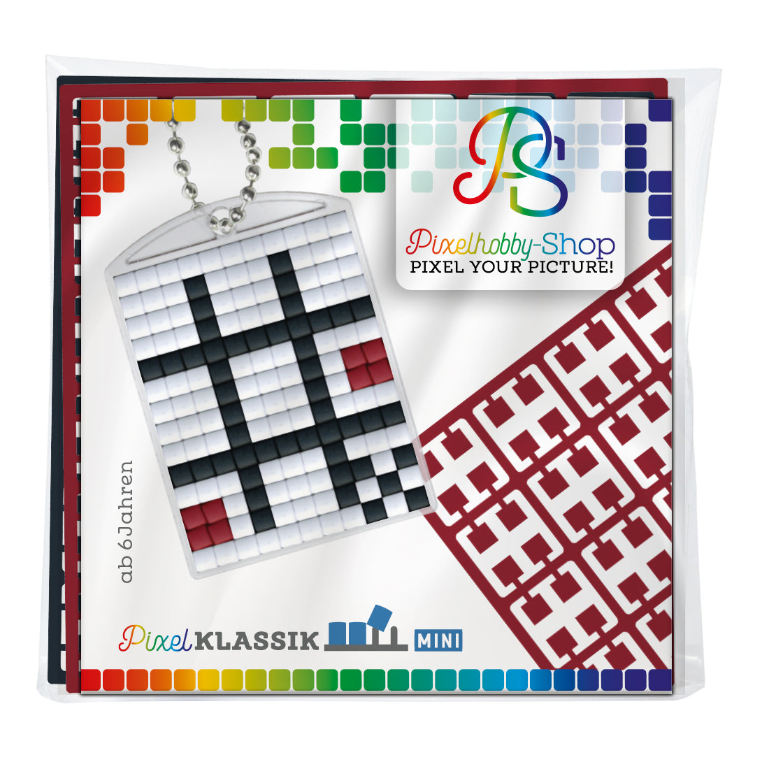 Pixelhobby Medallion Set - Tic Tac Toe