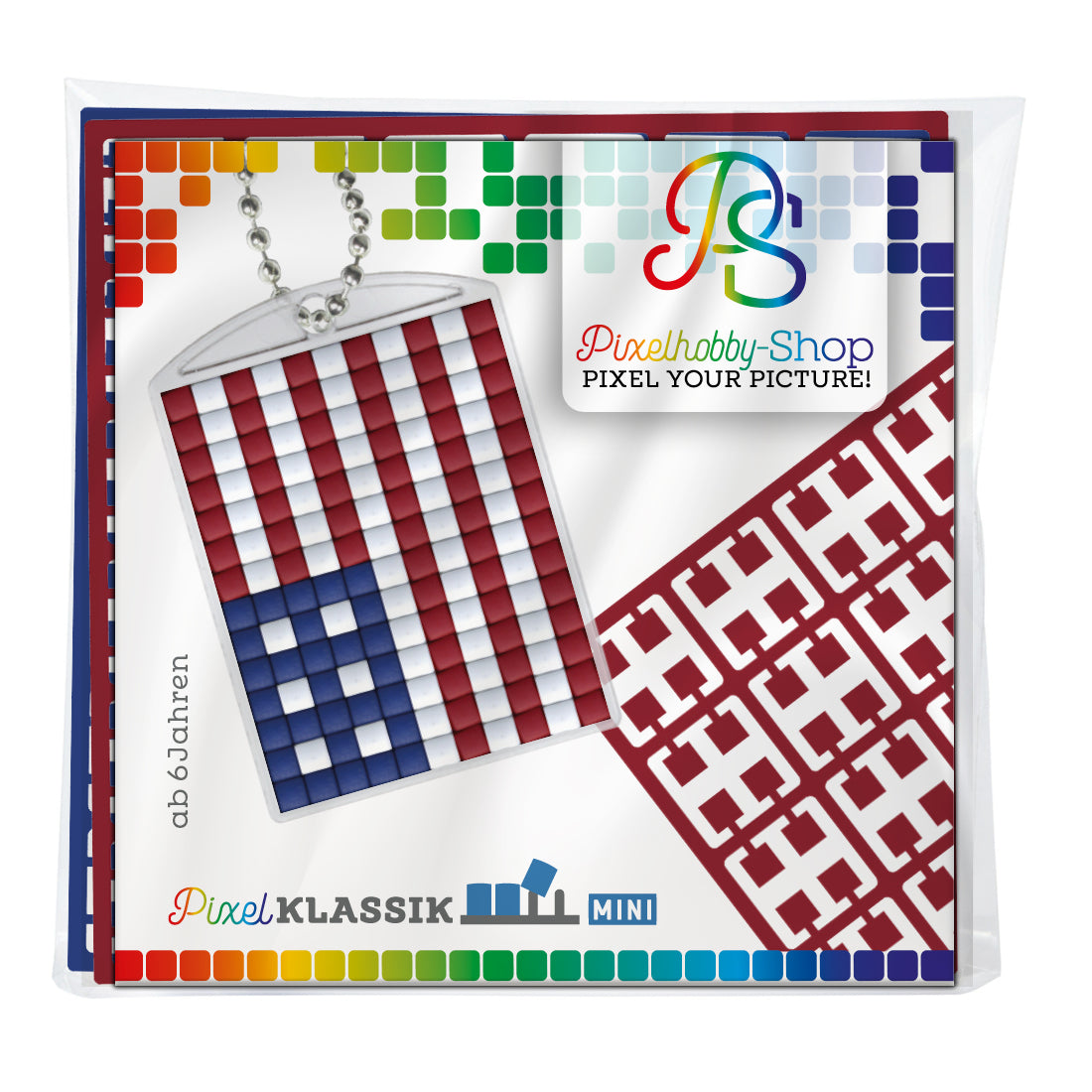 Pixelhobby Medaillon Set - USA