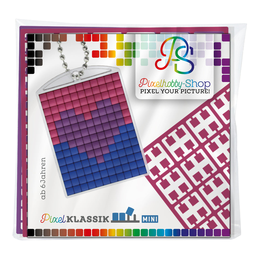 Pixelhobby Medallion Set - Heart