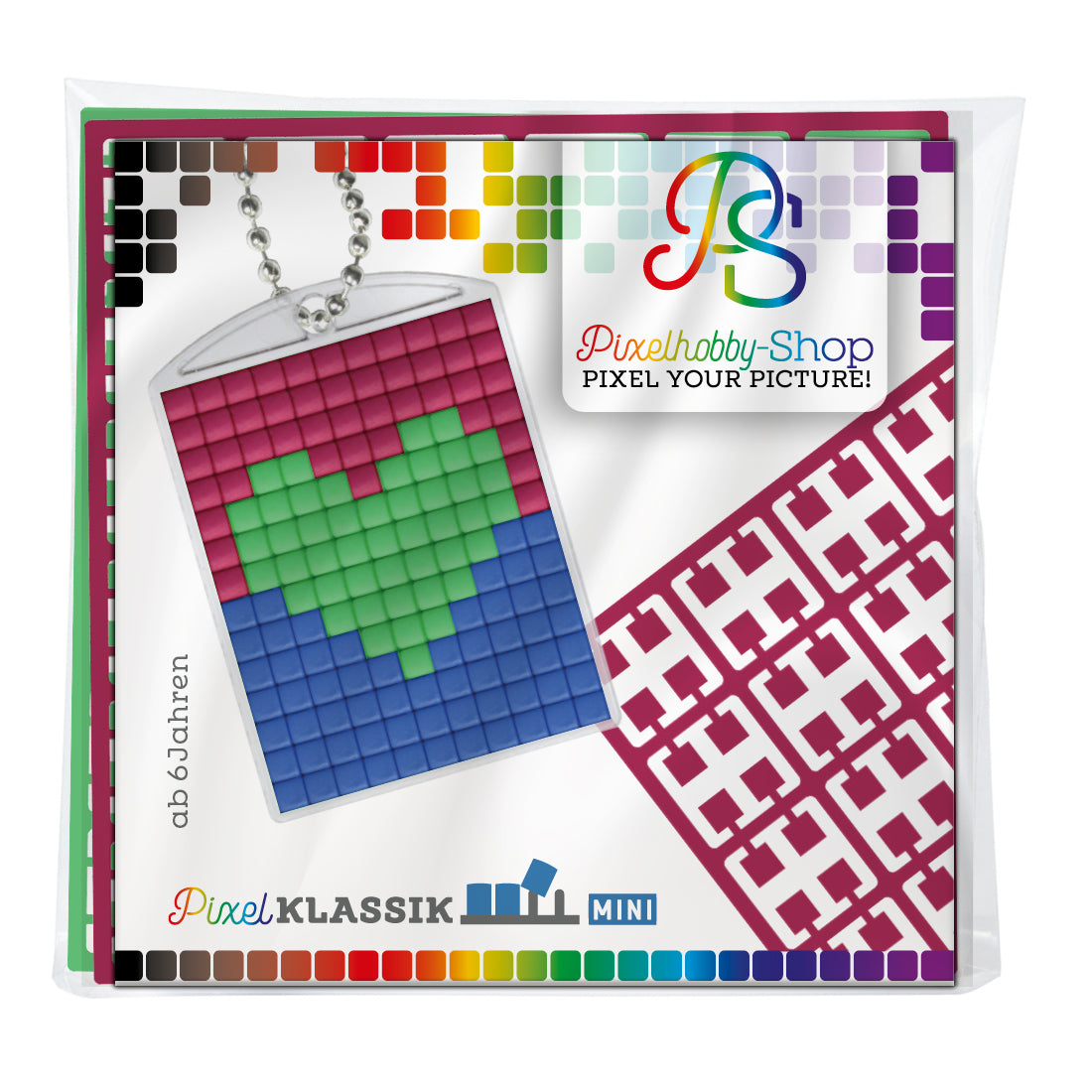 Pixelhobby Medallion Set - Heart