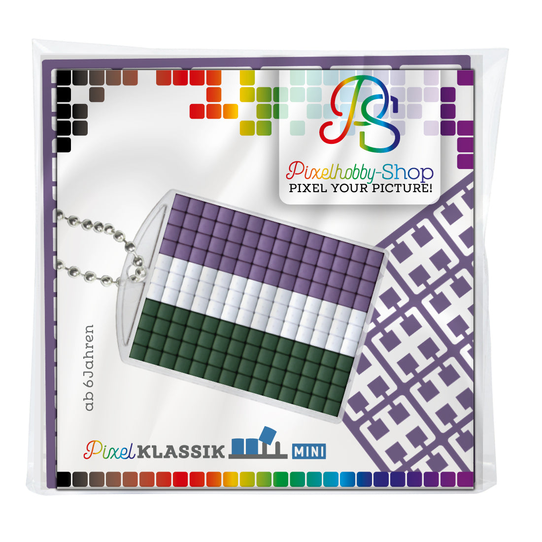Pixelhobby Medallion Set - LGBTQ - Genderqueer