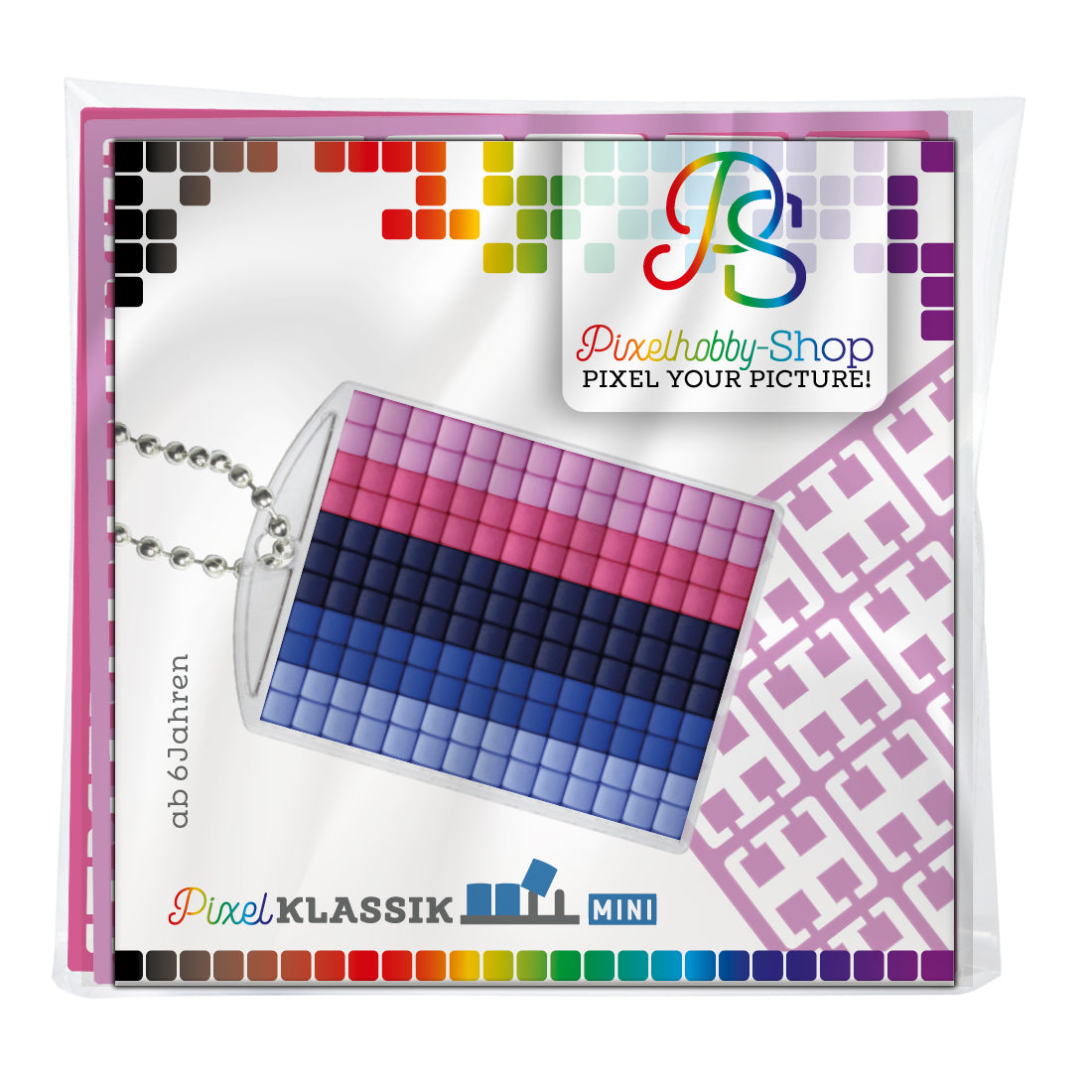 Pixelhobby Medaillon Set - LGBTQ - Omnisexual / Omnisexuell