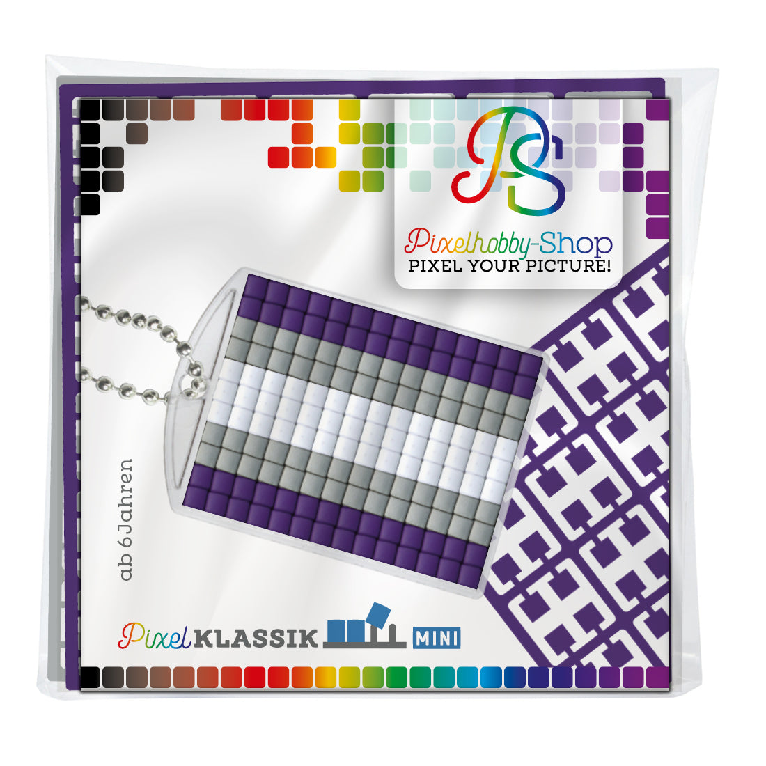 Pixelhobby Medaillon Set - LGBTQ - Graysexual / Greysexuell