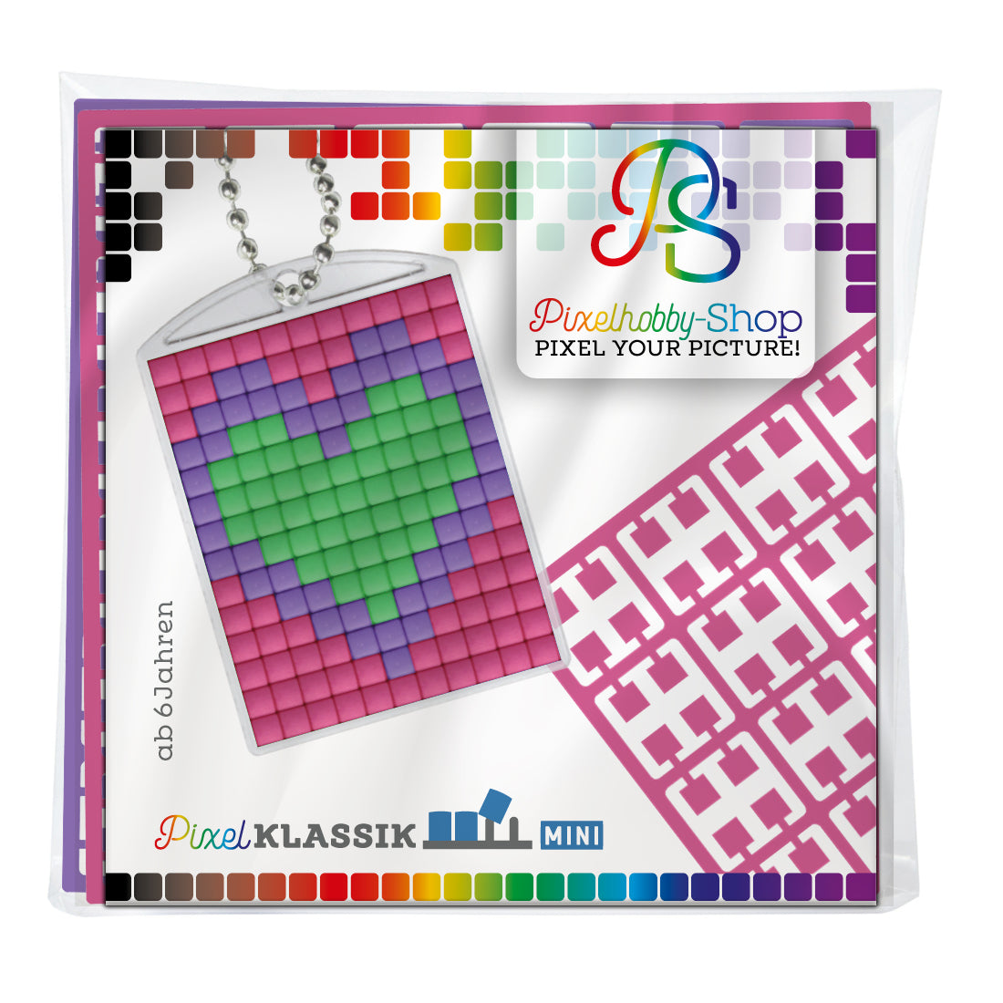 Pixelhobby Medallion Set - Heart