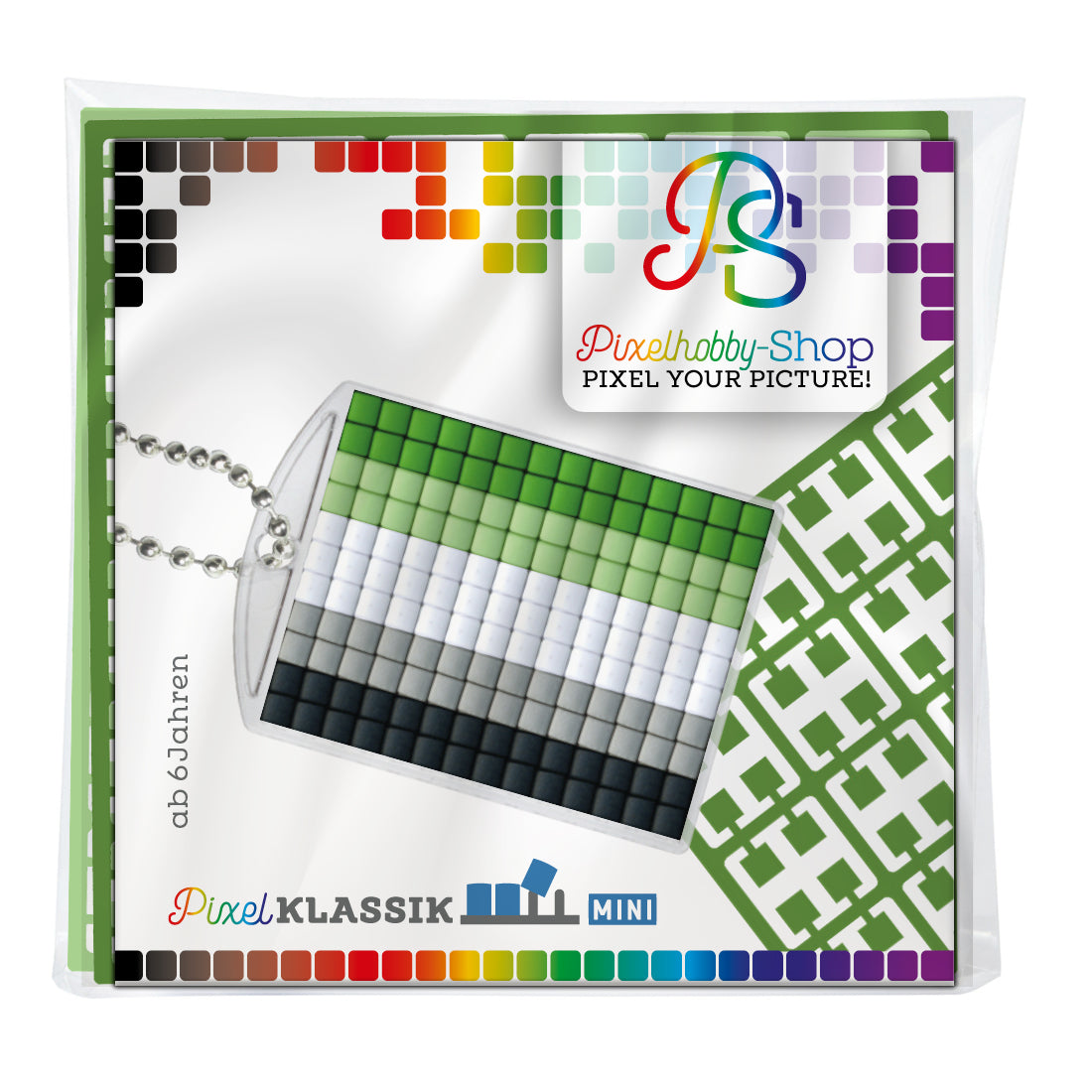 Pixelhobby Medallion Set - LGBTQ - Aromantic / Aromantic