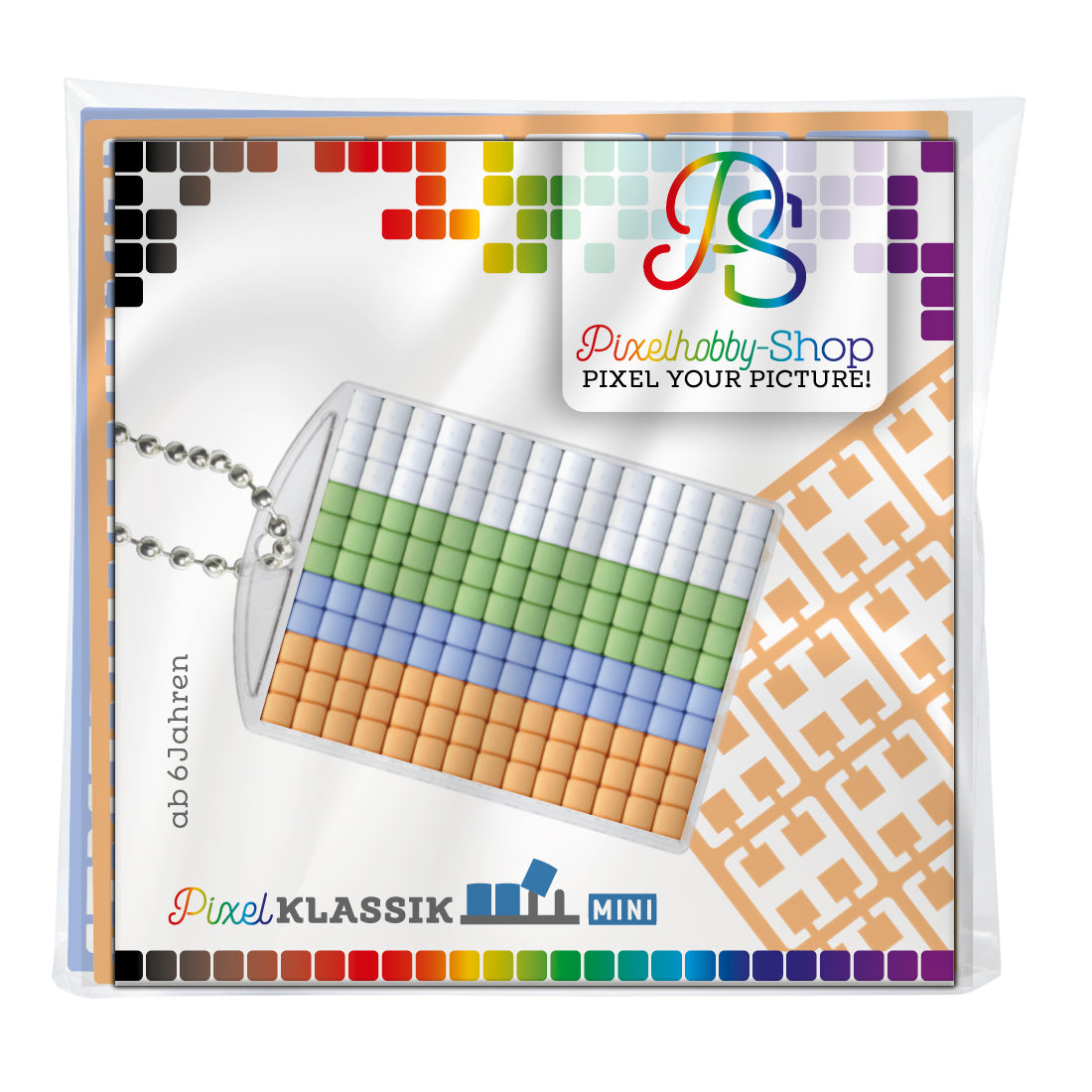 Pixelhobby Medaillon Set - LGBTQ - unlabeled