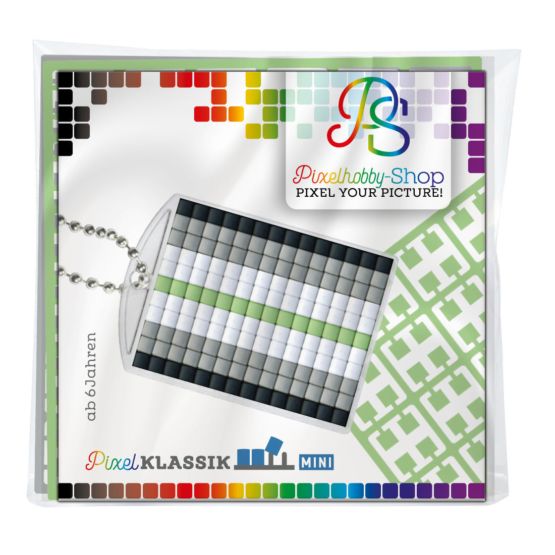 Pixelhobby Medaillon Set - LGBTQ - Agender