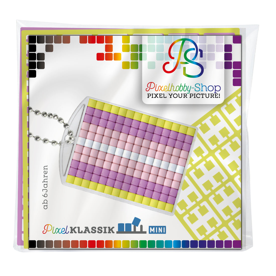 Pixelhobby Medaillon Set - LGBTQ - Pangender