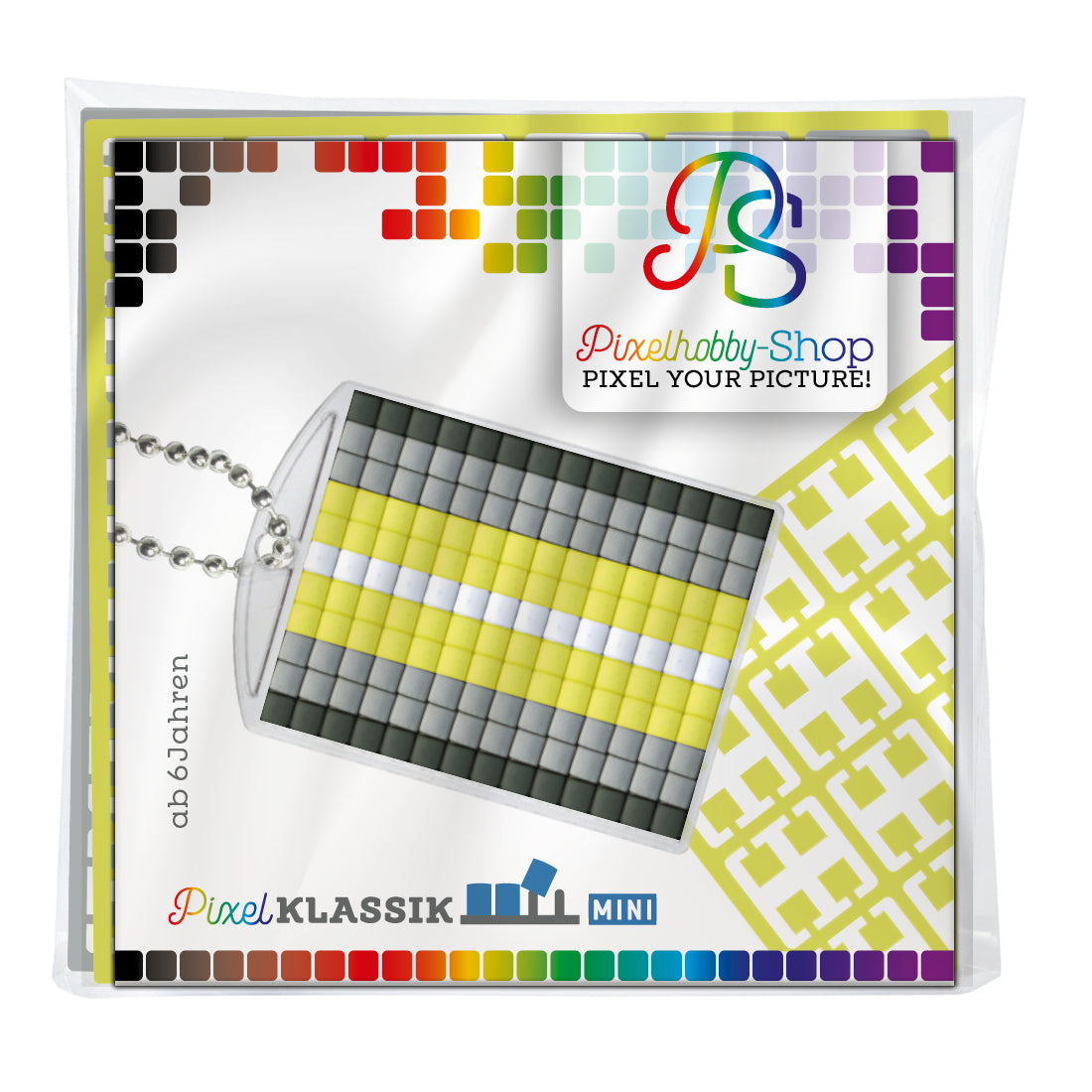 Pixelhobby Medallion Set - LGBTQ - Demi Nonbinary