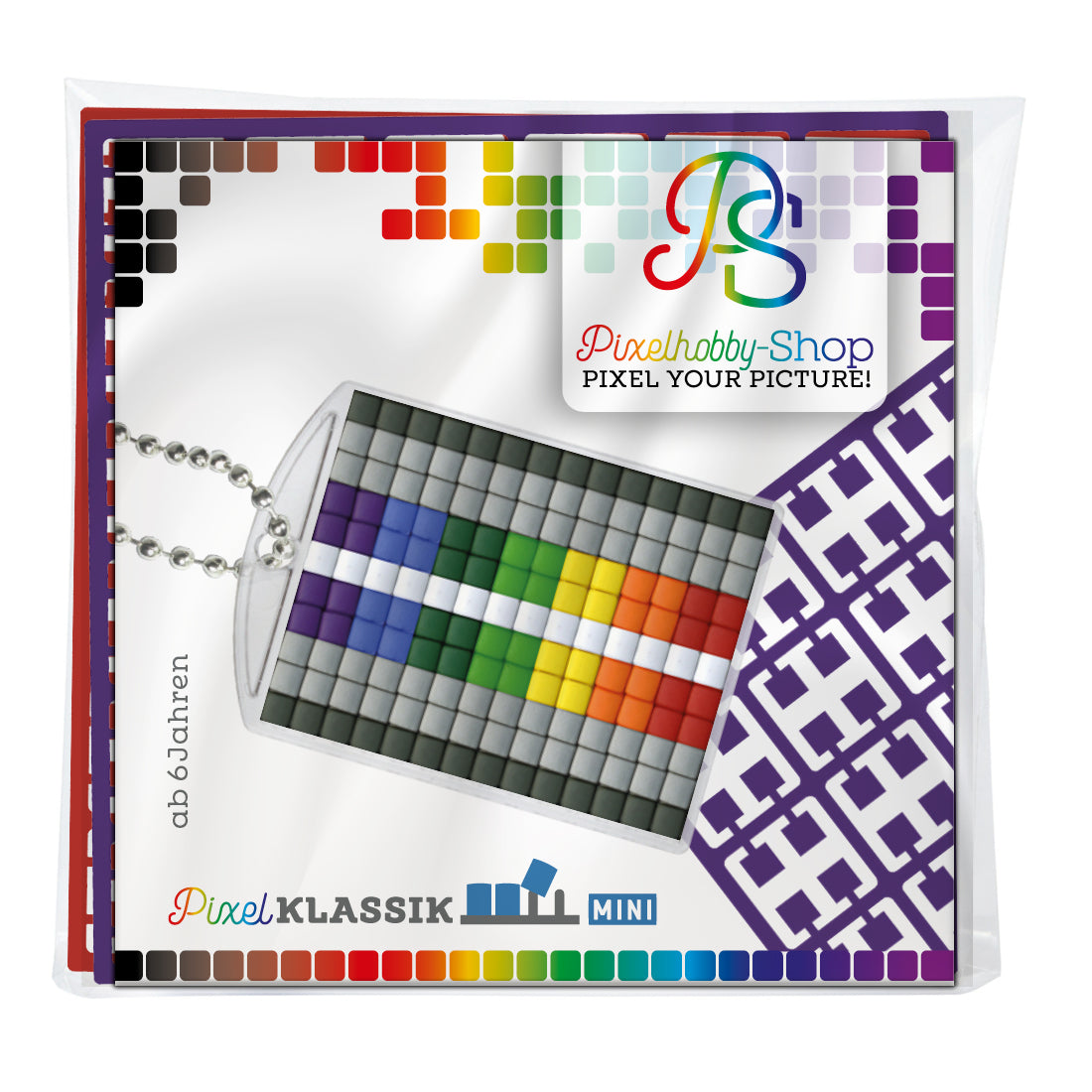 Pixelhobby Medallion Set - LGBTQ - Demifluid / Demigenderfluid