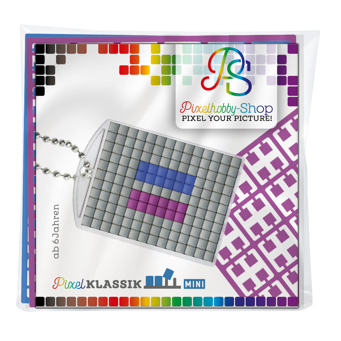 Pixelhobby Medaillon Set - LGBTQ - Androgyne / Androgyn