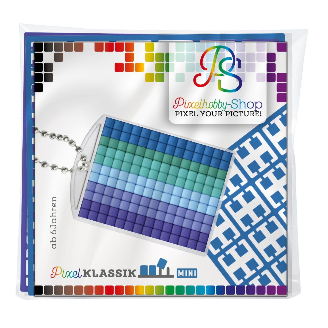 Pixelhobby Medallion Set - LGBTQ - Neptunic