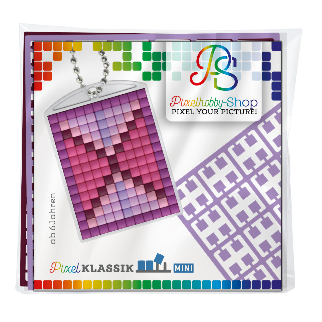 Pixel hobby medallion set - pattern