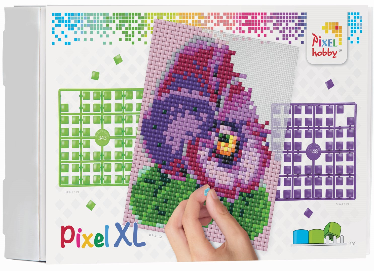 Pixelhobby XL 4BP Set - Veilchen