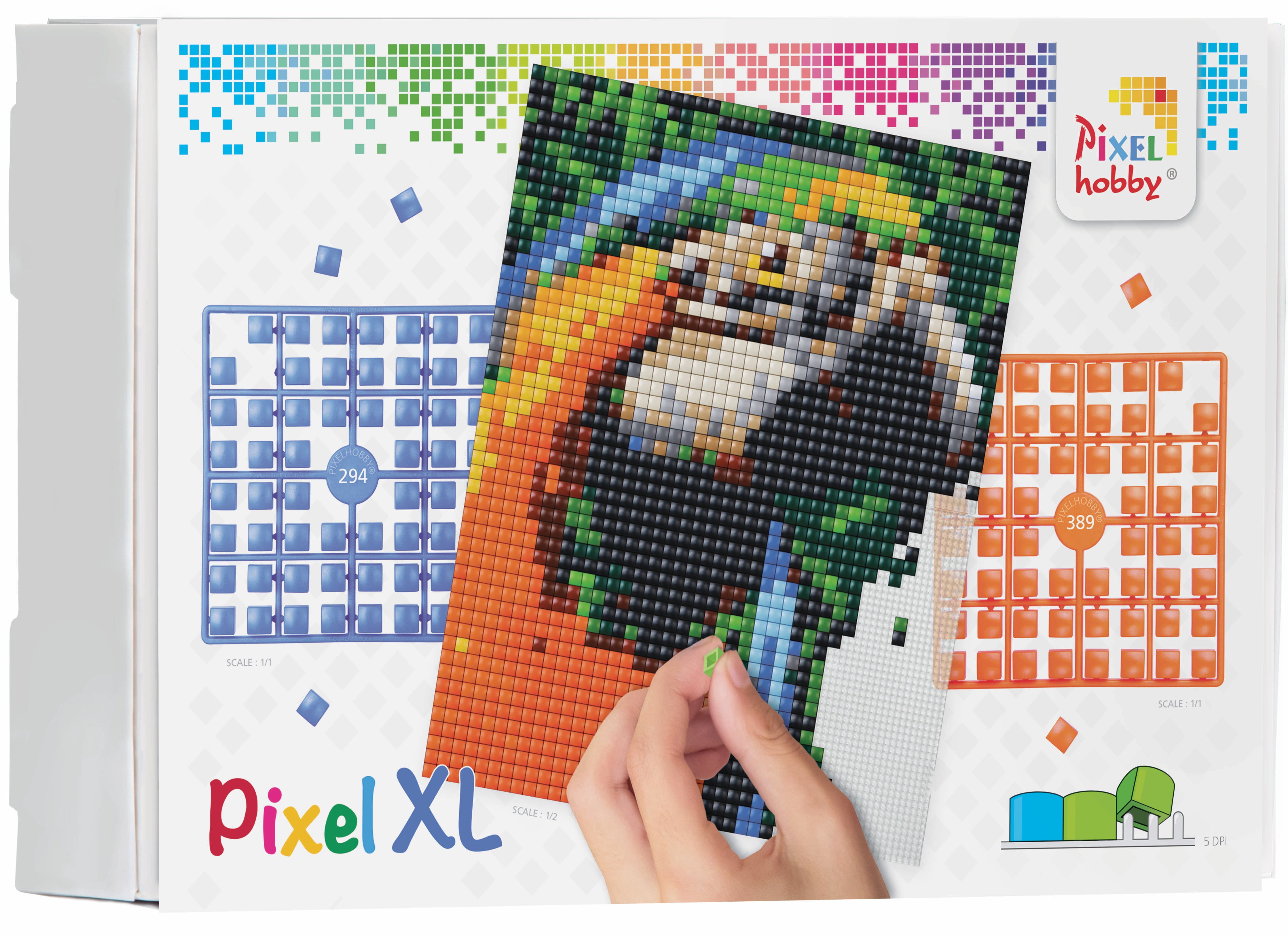 Pixelhobby XL 4BP Set - Papagei
