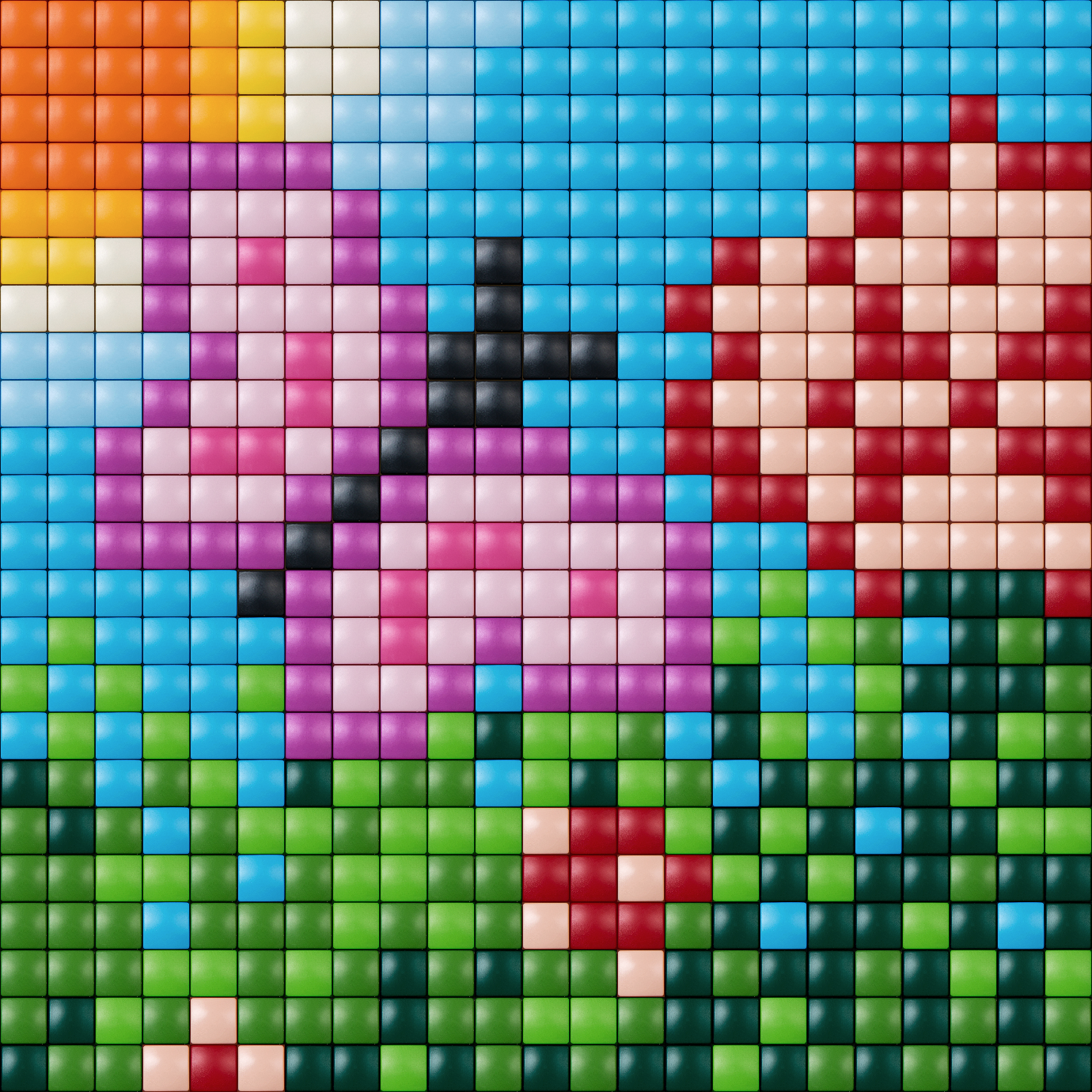Pixelhobby XL Set - Schmetterling