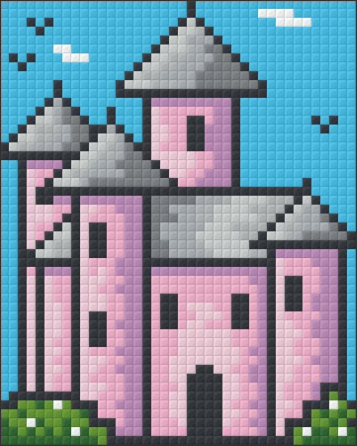 Pixel hobby classic template - princess castle