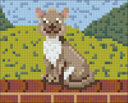 Pixelhobby Klassik Vorlage - Katze
