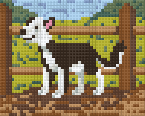 Pixelhobby Klassik Vorlage - Hund