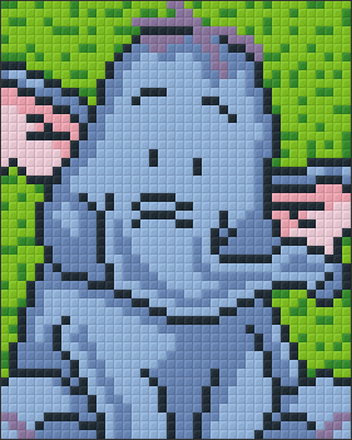 Pixelhobby Klassik Vorlage - Hefalump