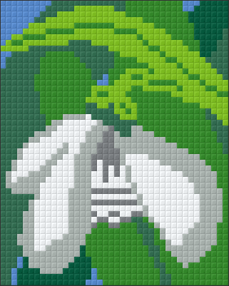 Pixelhobby Klassik Vorlage - Schneeglöckchen