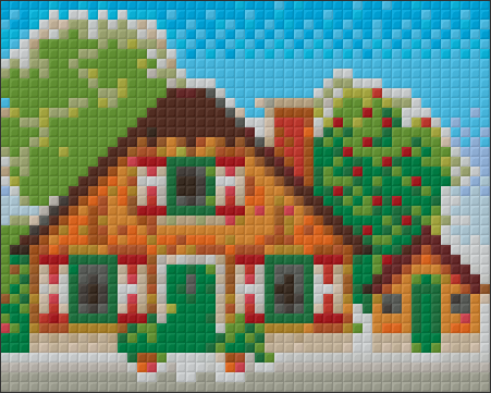 Pixelhobby Klassik Vorlage - Bauernhof