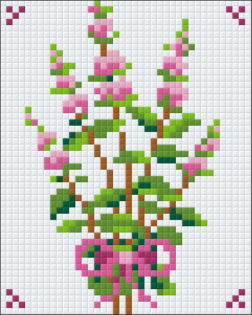 Pixel Klassik Set - Blumenserie 2