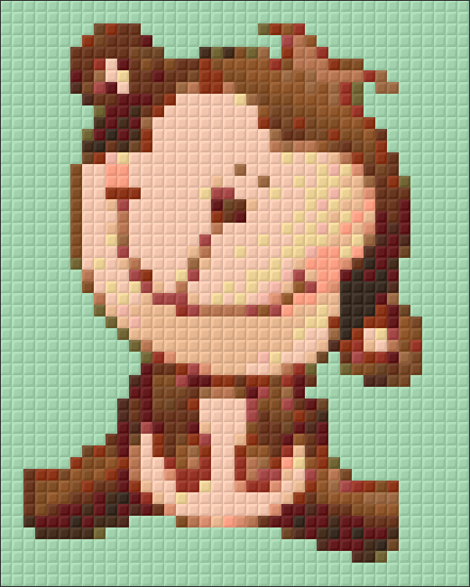 Pixel hobby classic template - monkey
