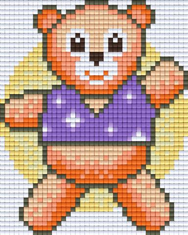 Pixel hobby classic template - teddy bear