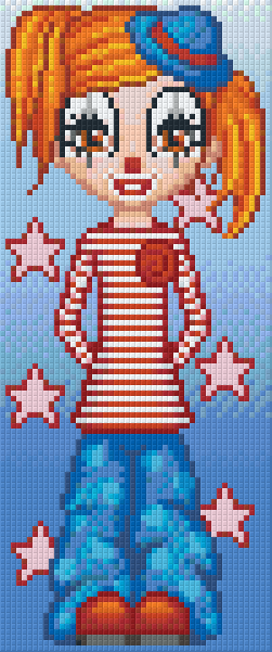 Pixelhobby Klassik Set - Clown Marilyn