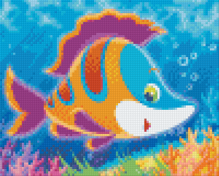 Pixelhobby Klassik Vorlage - Fisch