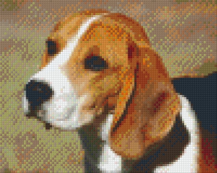 Pixelhobby Klassik Vorlage - American Foxhond