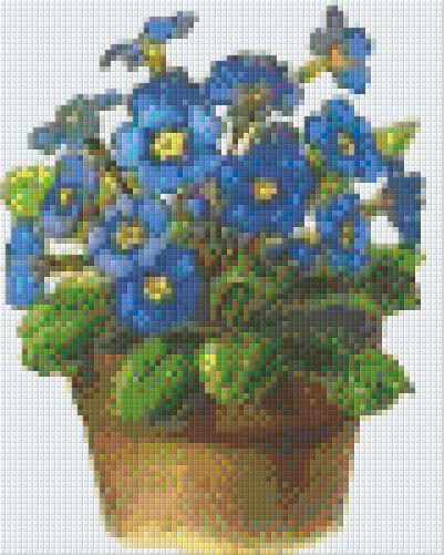 Pixelhobby Klassik Vorlage - Primel