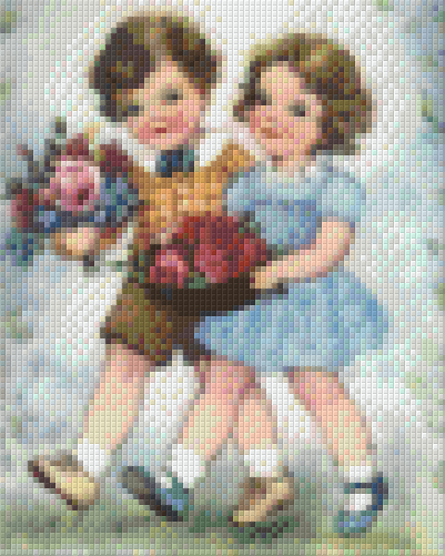 Pixelhobby Klassik Set - Zusammen Spazieren