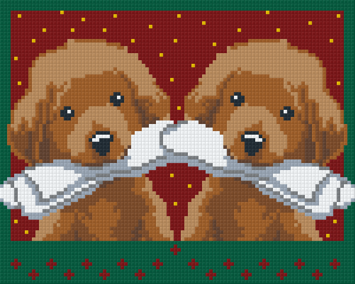 Pixelhobby Klassik Set - Hundeduo