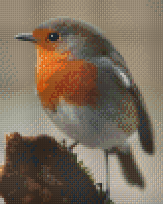 Pixelhobby Klassik Vorlage - Vögel