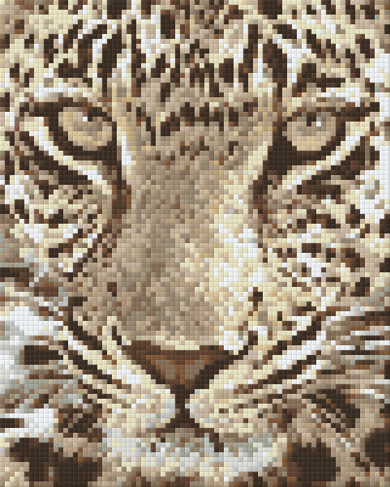 Pixelhobby Klassik Vorlage - Leopard