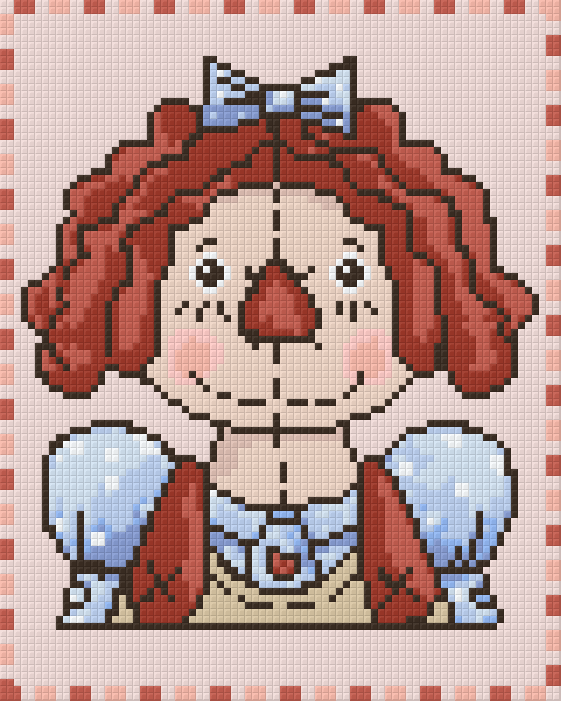 Pixelhobby Klassik Vorlage - Annie