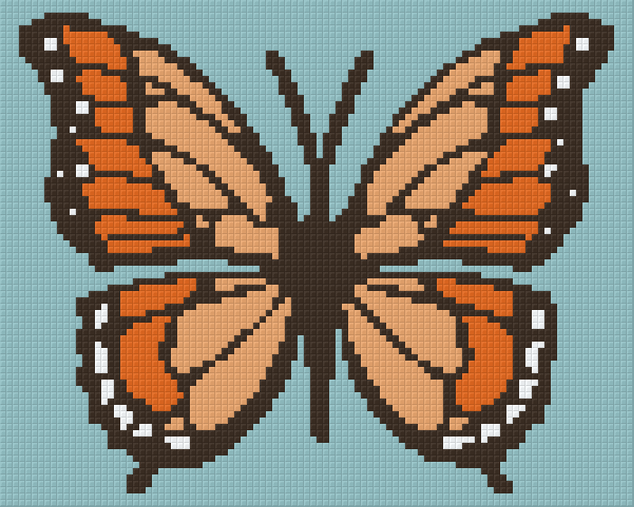 Pixelhobby Klassik Vorlage - Schmetterling
