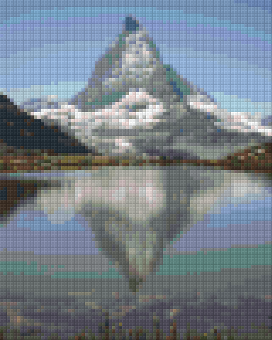 Pixelhobby Klassik Vorlage - Matterhorn