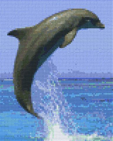Pixelhobby Klassik Vorlage - Delfin