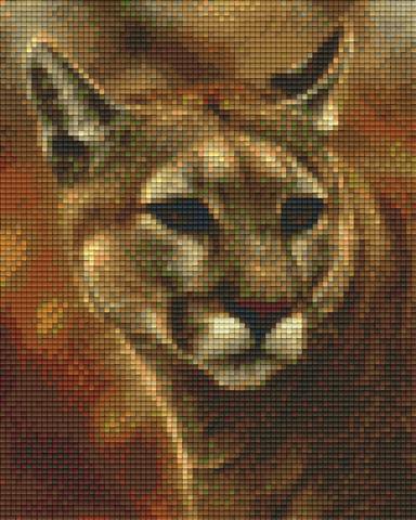 Pixelhobby Klassik Vorlage - Puma