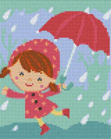 Pixelhobby Klassik Vorlage - Singing in the Rain