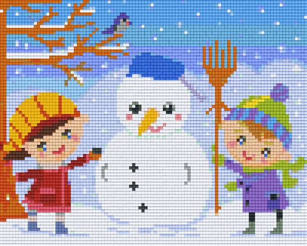 Pixelhobby Klassik Set - Schneemann